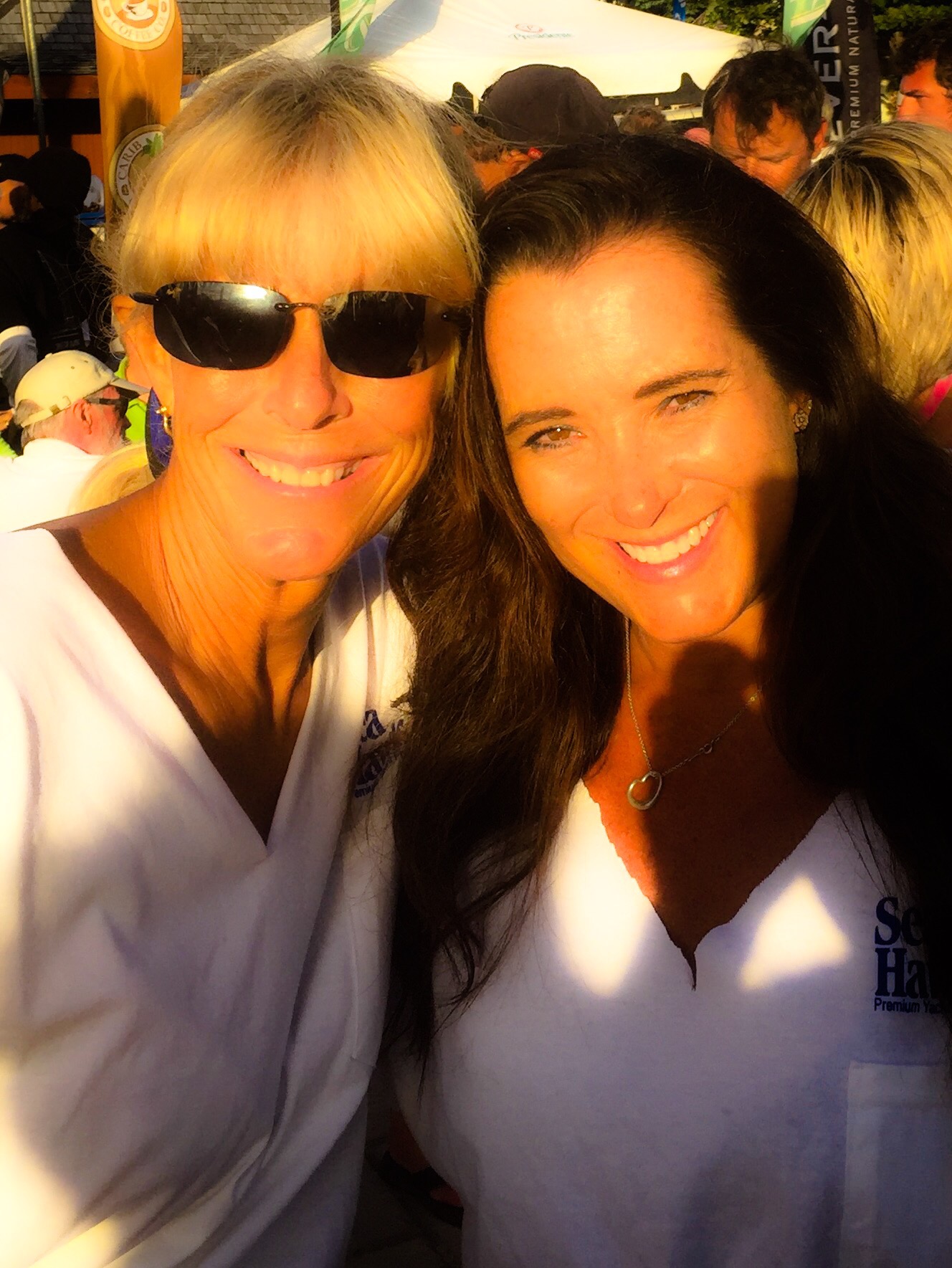 Annie and I in our happy place!