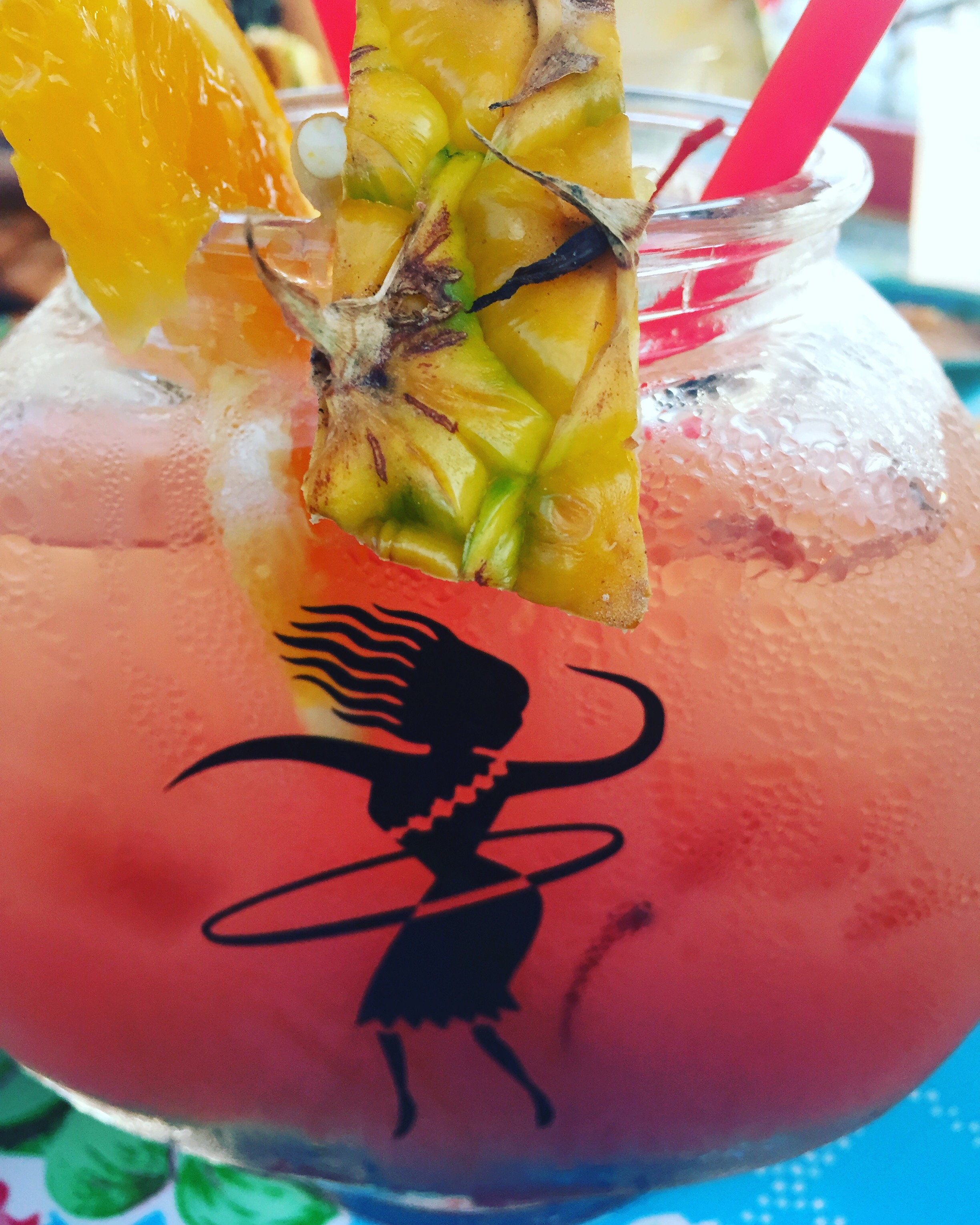 Donna and I enjoyed a HuLaLa that comes in a fishbowl.