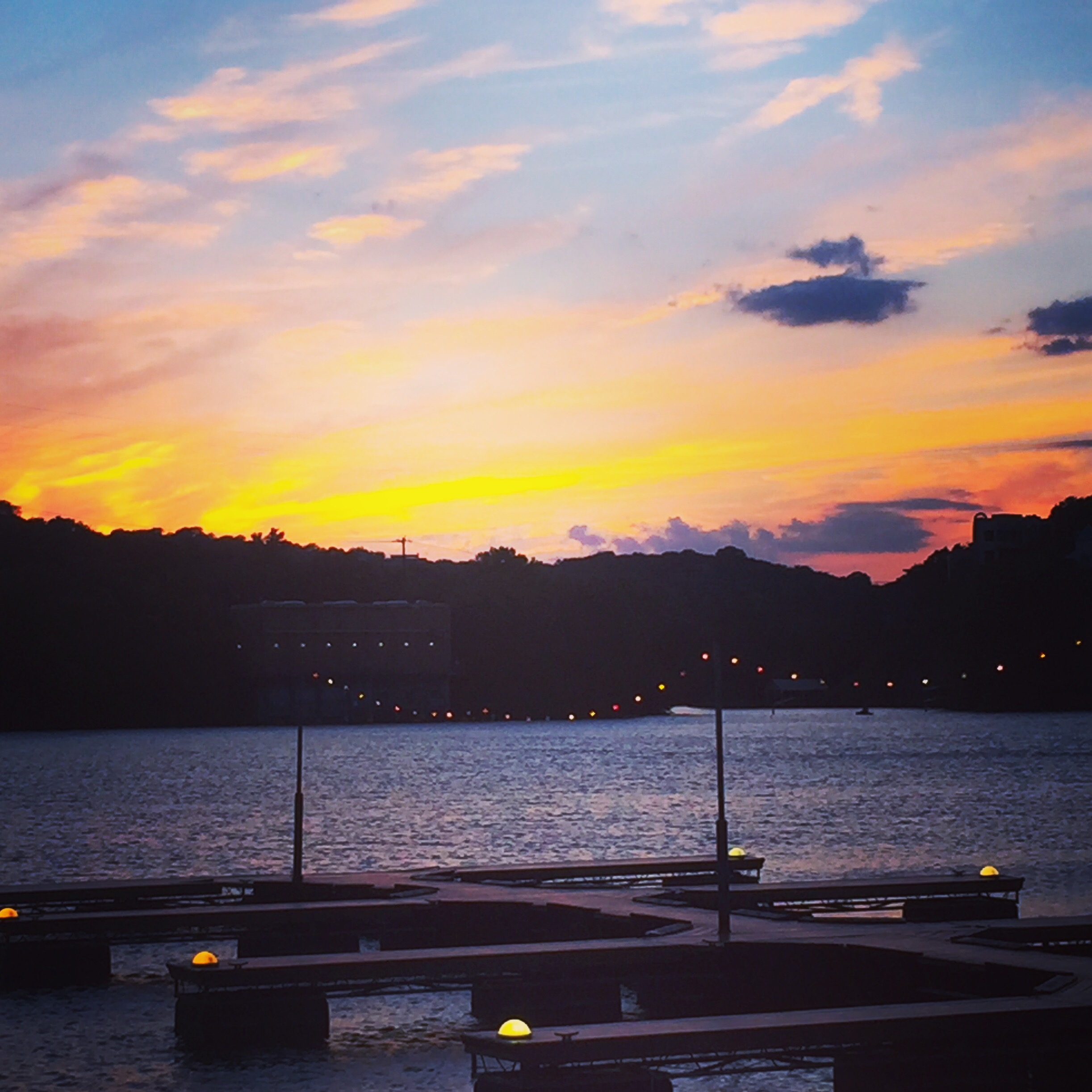 Sunset at Hula Hut - spectacular.