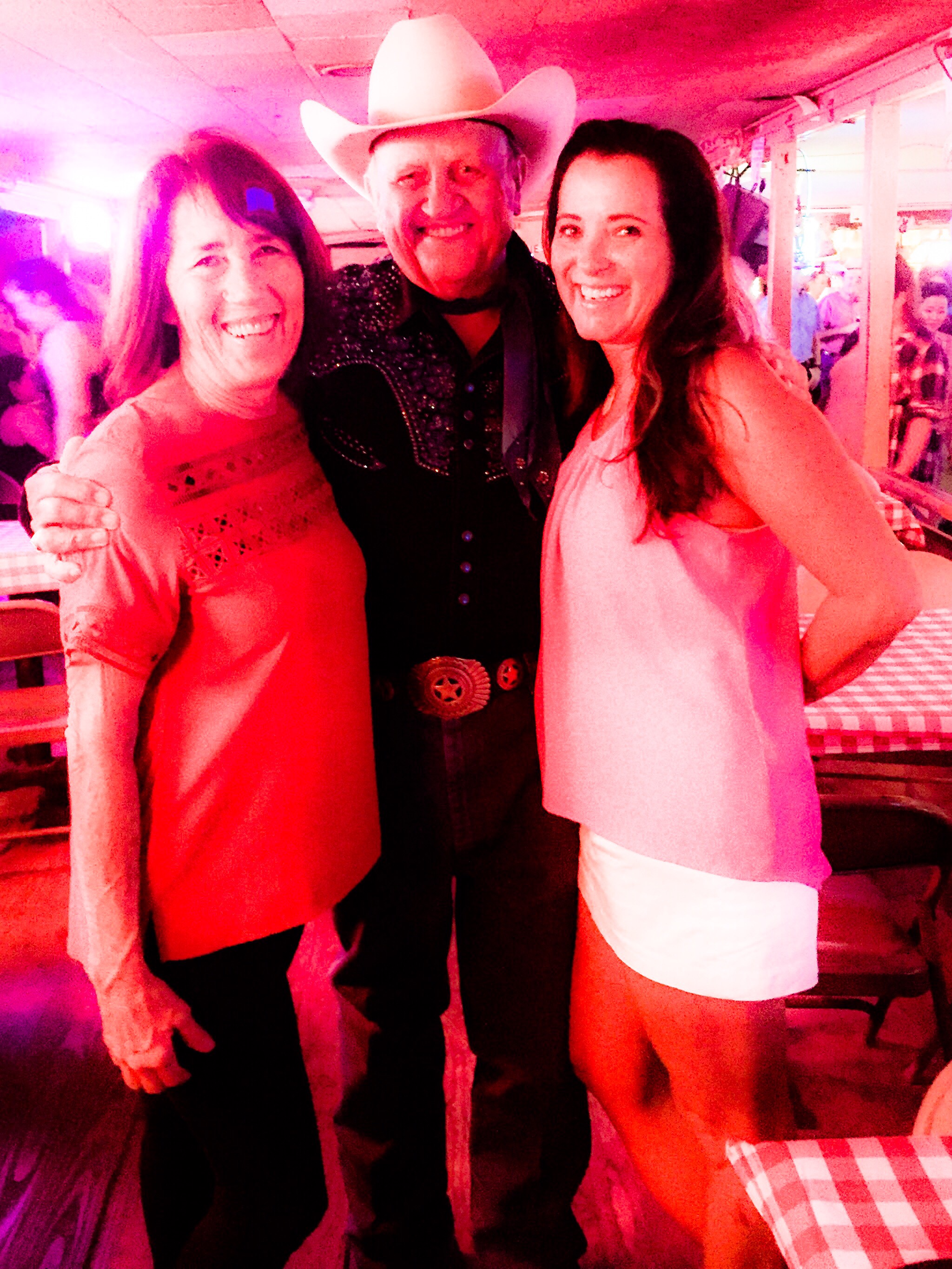 We met the owner of The Broken Spoke, James White.