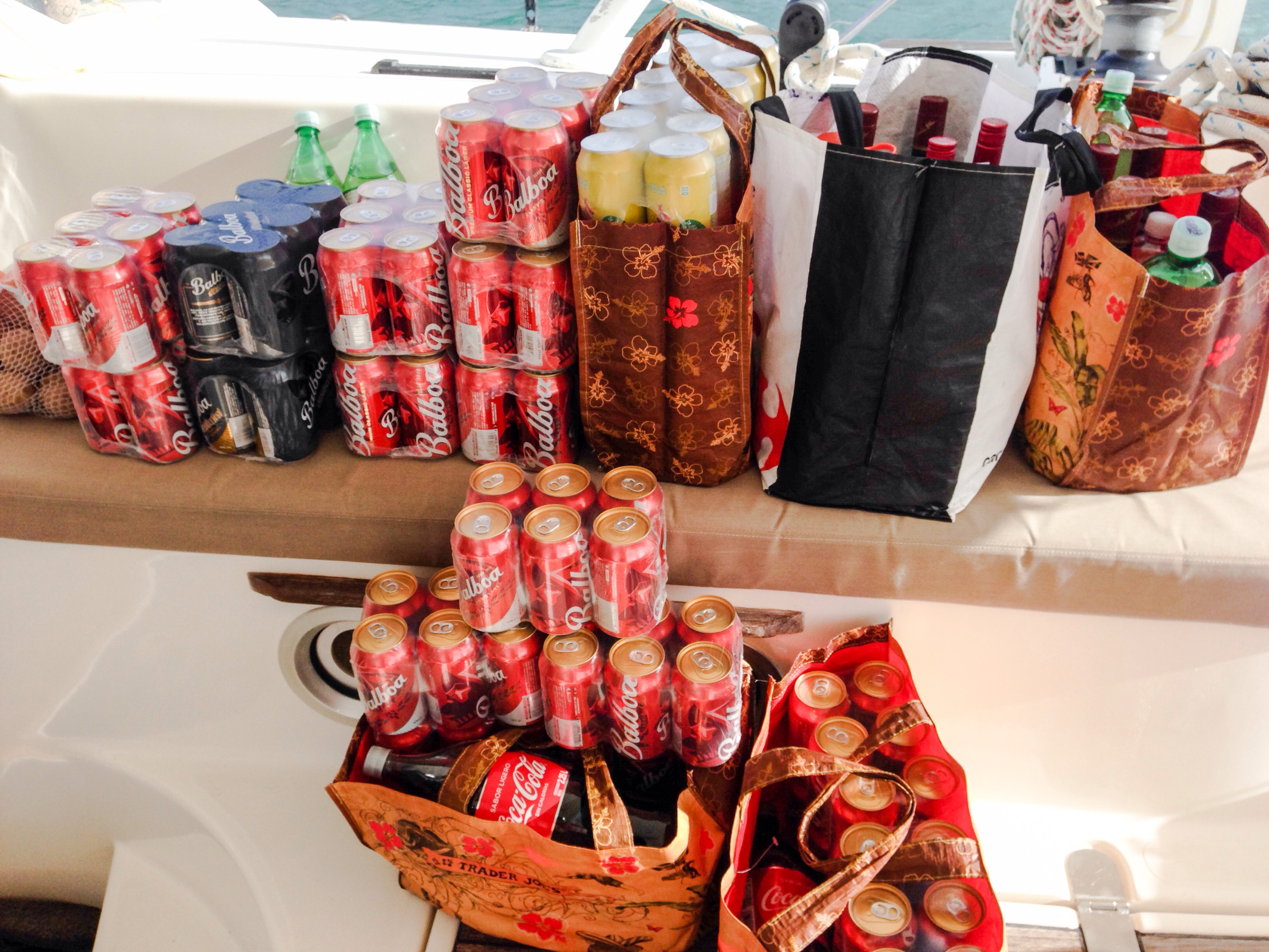 A few alcoholic beverages...