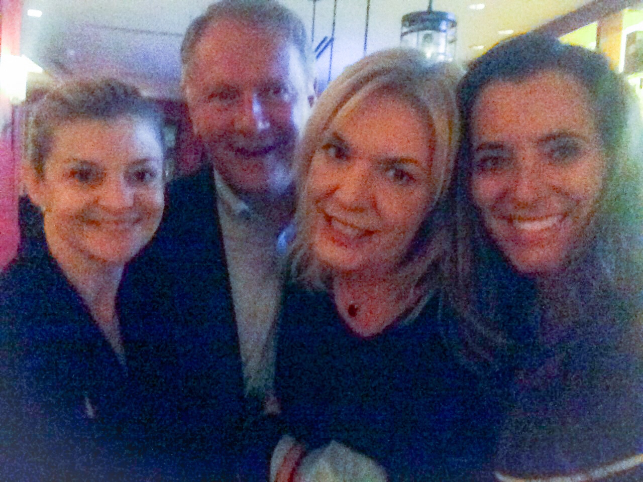 Jes, Jon, Stacy and I - TDC comrades.