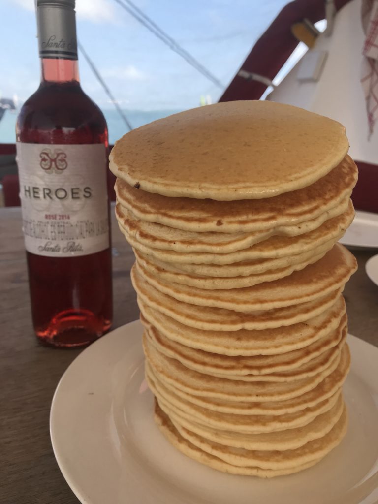 Pancakes and Rose