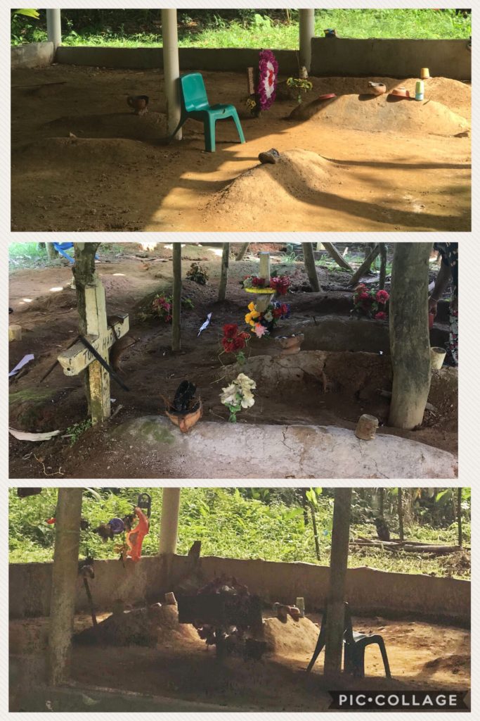 Kuna burial site.