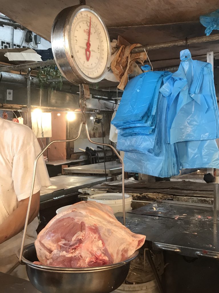 20 lb pork shoulder from fresh markets.