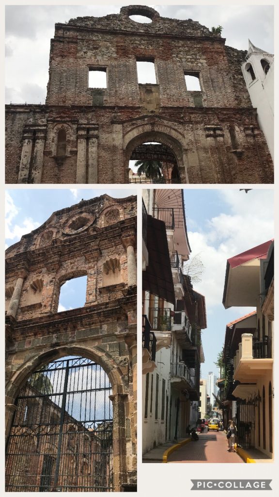 Ruins from the 17th and 18th centuries.