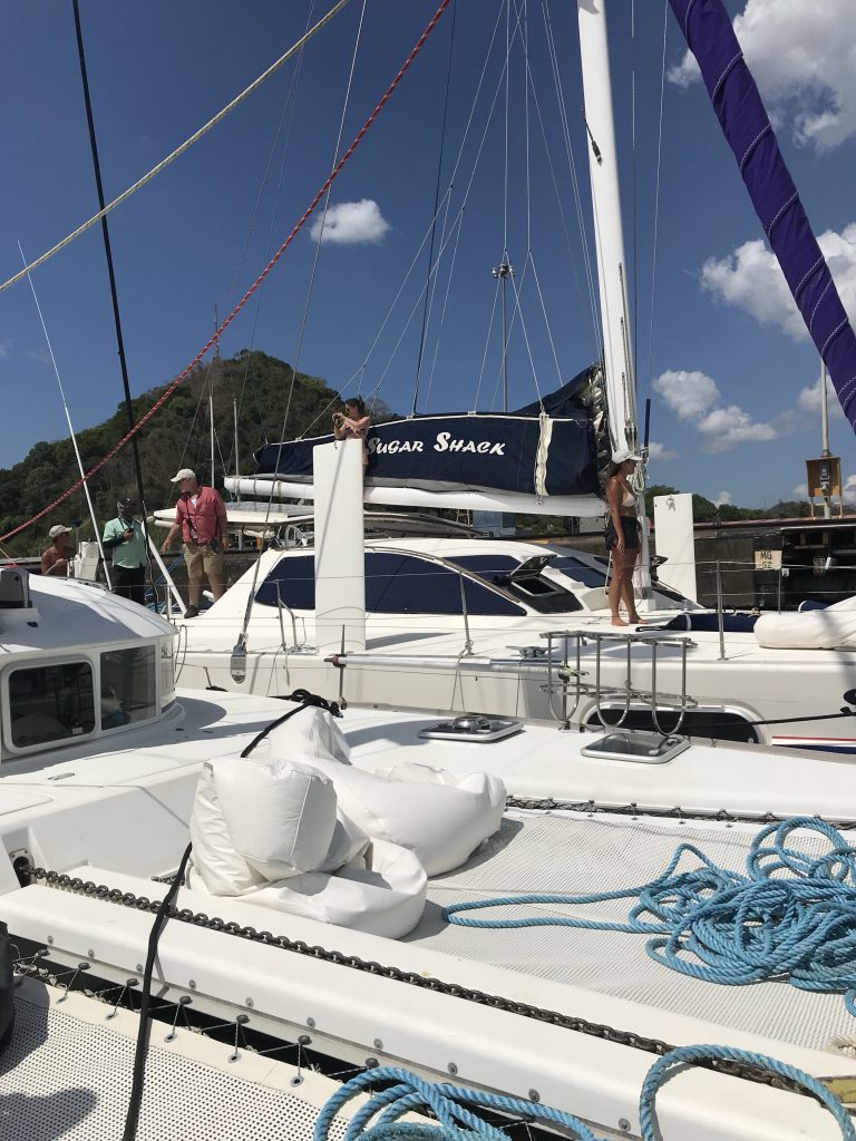 Rafted to Uno Mas in Locks
