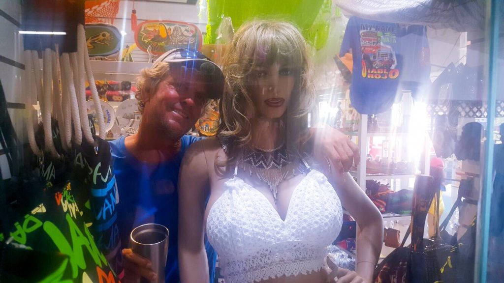 Matt making friends...