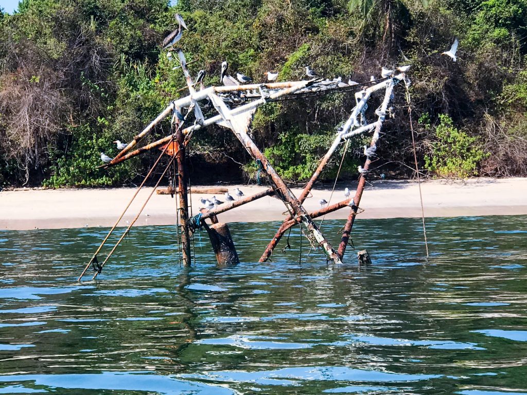 Sunken Fishing Vessel at Isla Del Rey