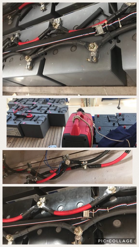 Swapping out the house batteries