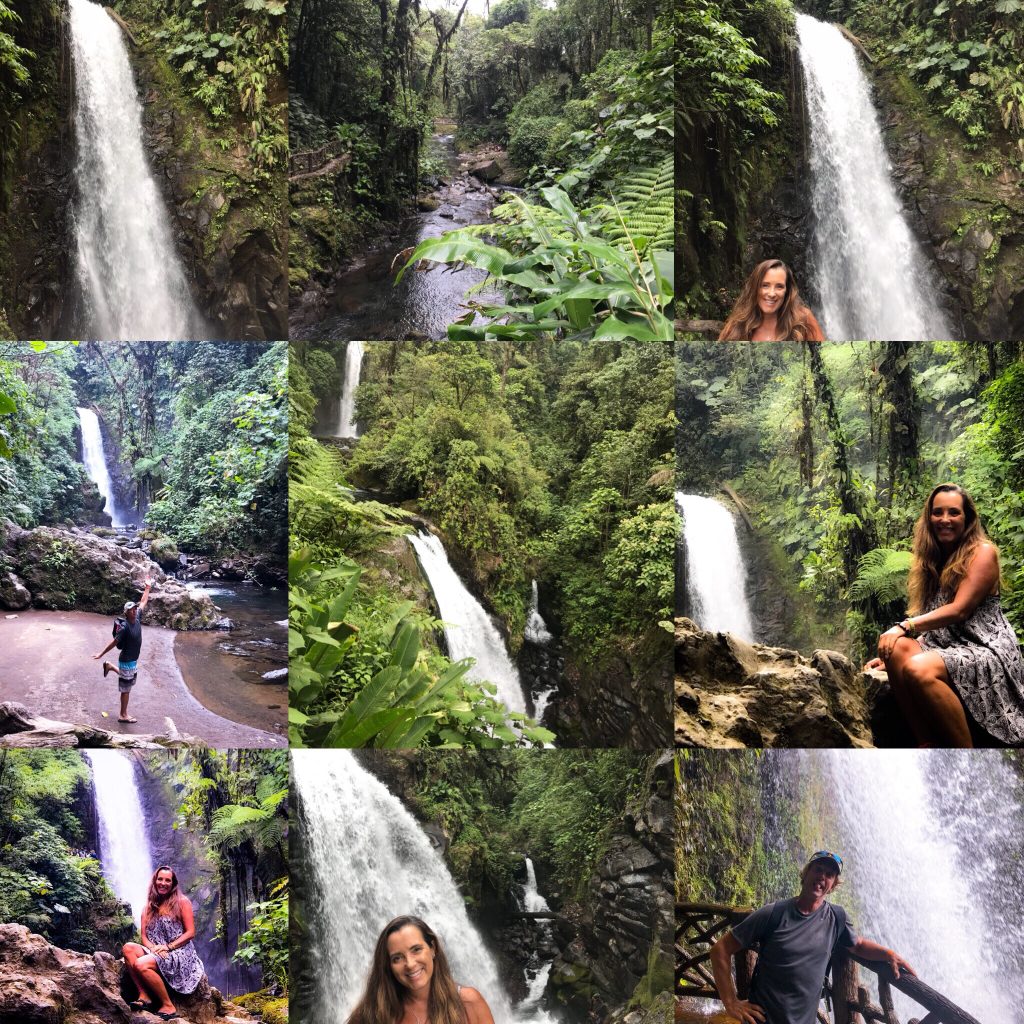 Waterfalls at La Paz
