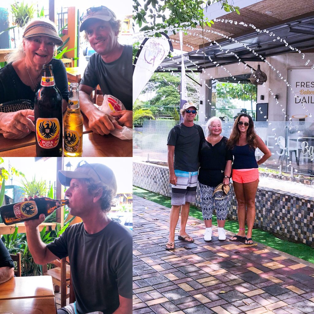 Jaco village and lunch at Rugula