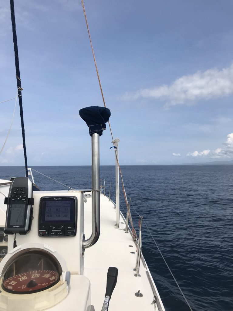 Sugar Shack Motoring Along in Flat Seas