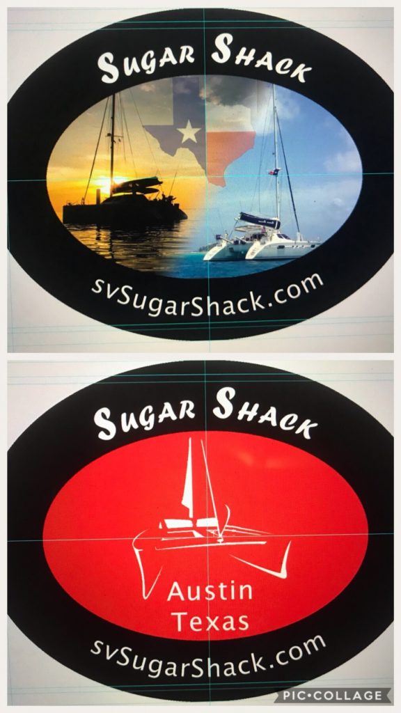 Sugar Shack Stickers