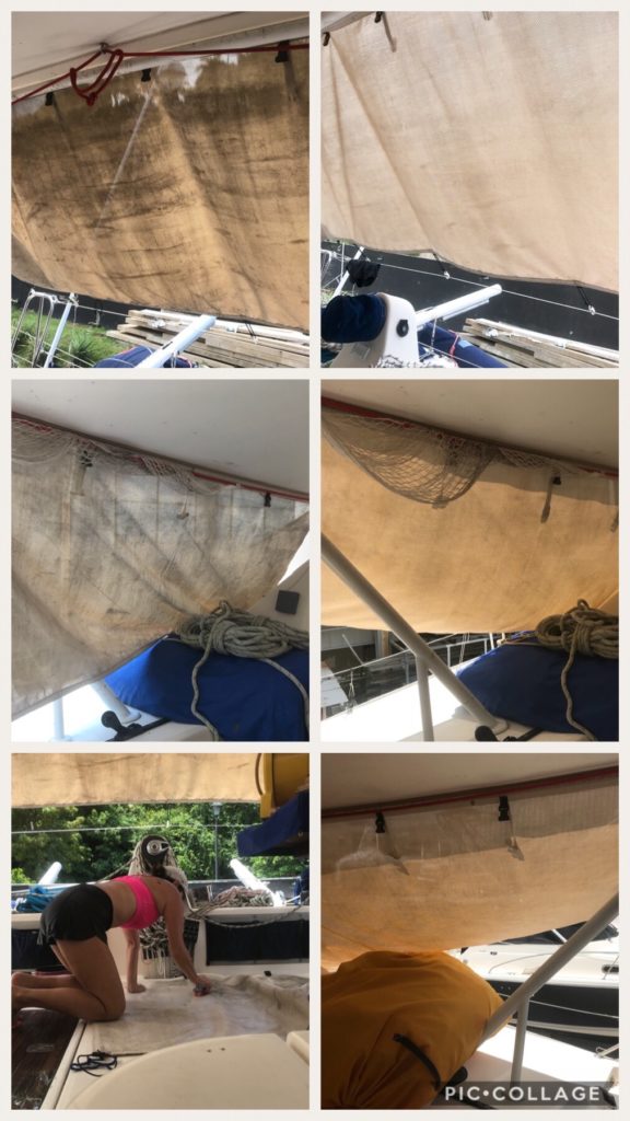 Cleaning the Sunshades