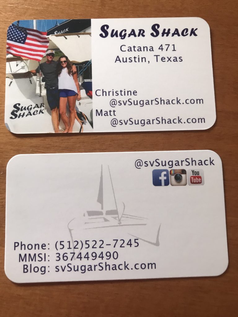 Sugar Shack Boat Cards