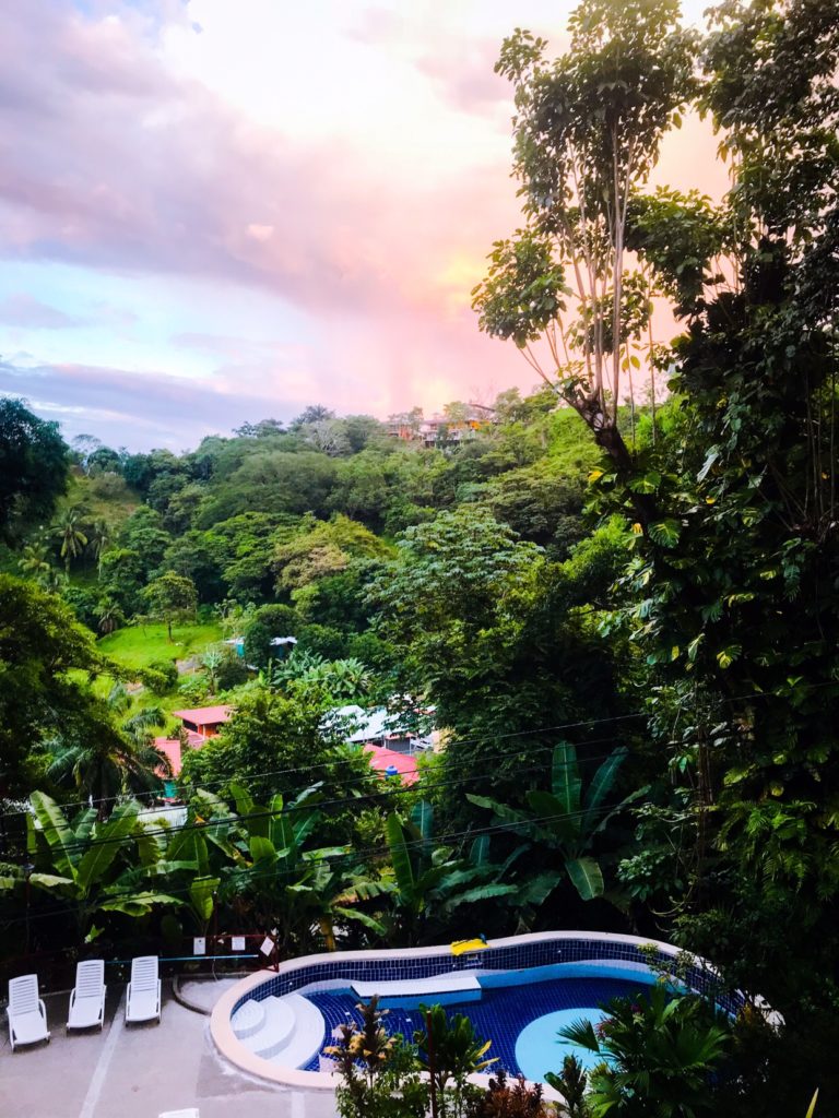 View from Unit 7 at Manuel Antonio Estates