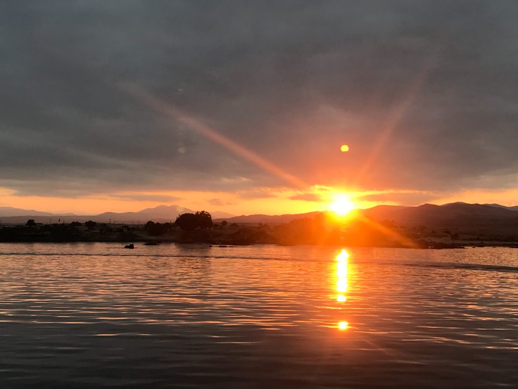 Sunset in Bahia Salado