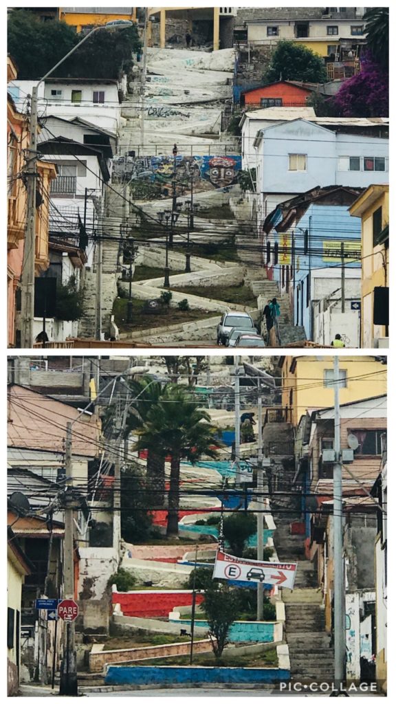 Windy streets of Coquimbo