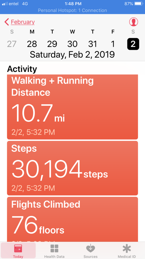 10-Mile Walk Proof