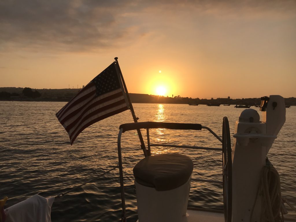 Sunset in Quintero