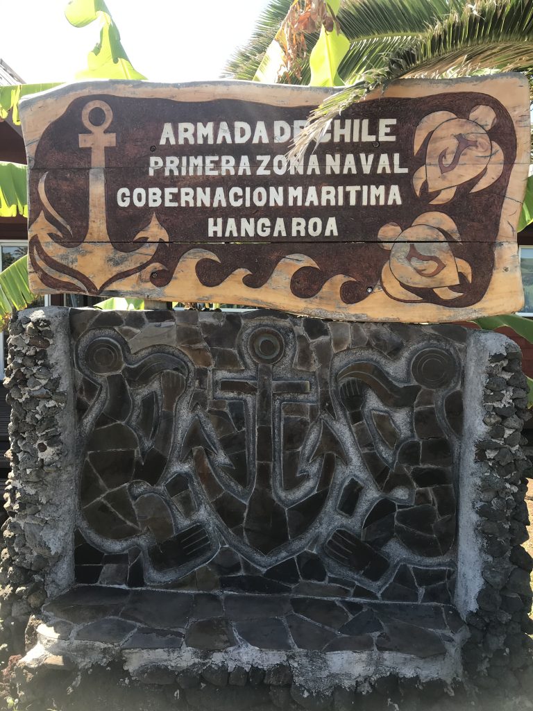 Armada on Easter Island