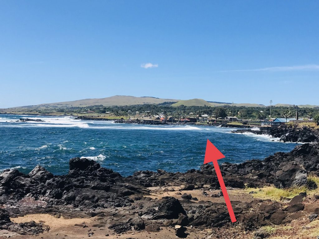 Hangoa Roa at Easter Island