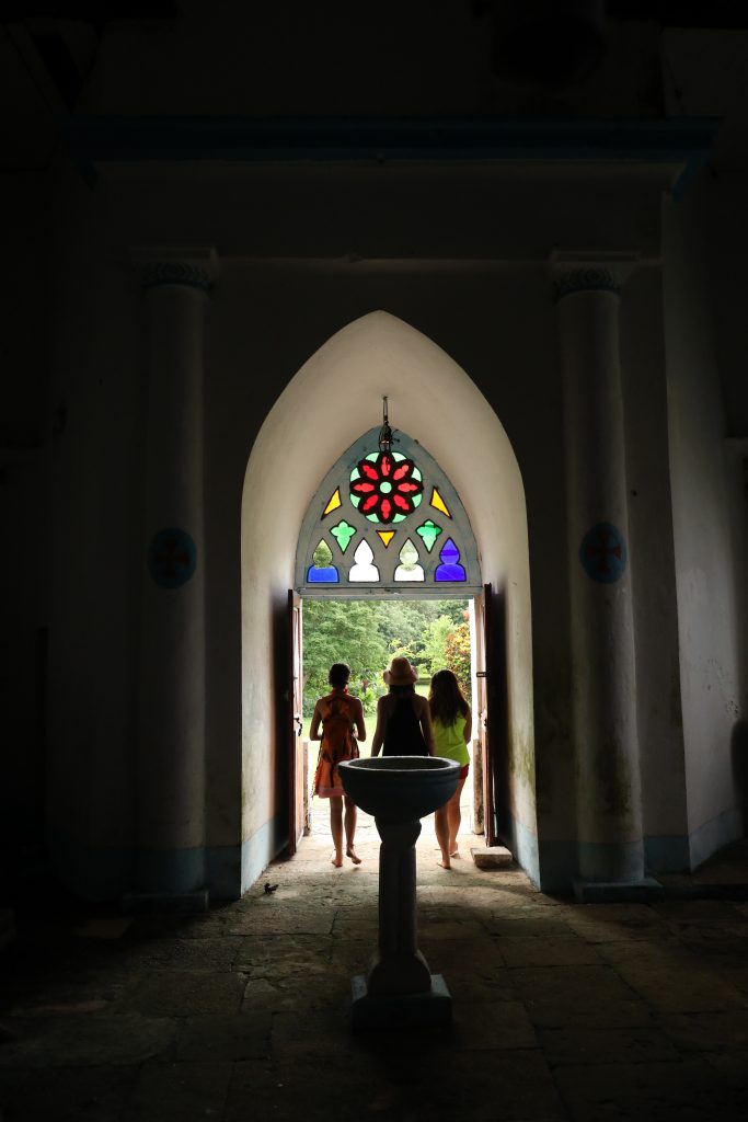 Inside Taravai Church