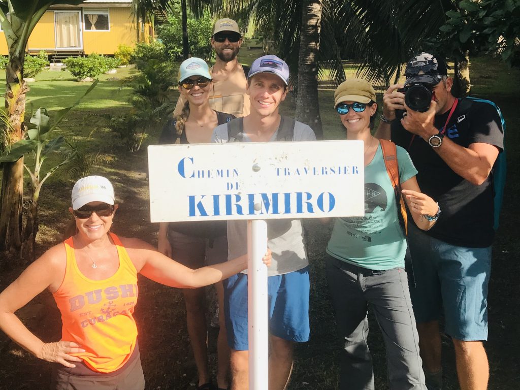 Start of Kirimiro Hike