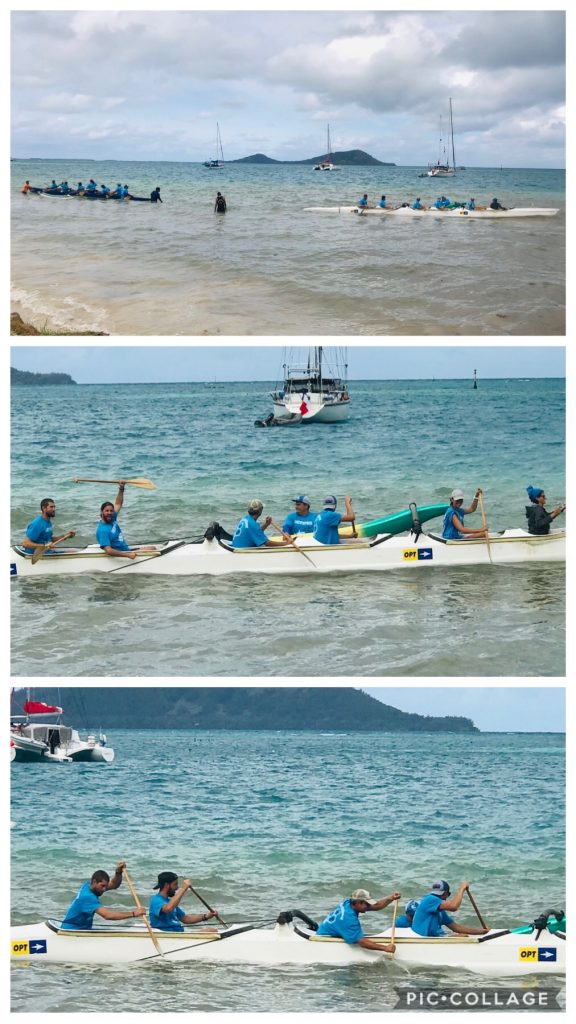 Outrigger Tug-Of-War Competition