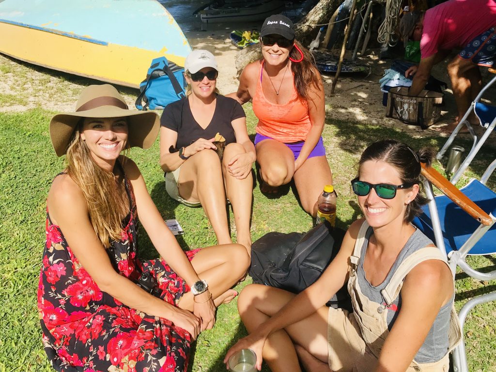 Girls at Taravia