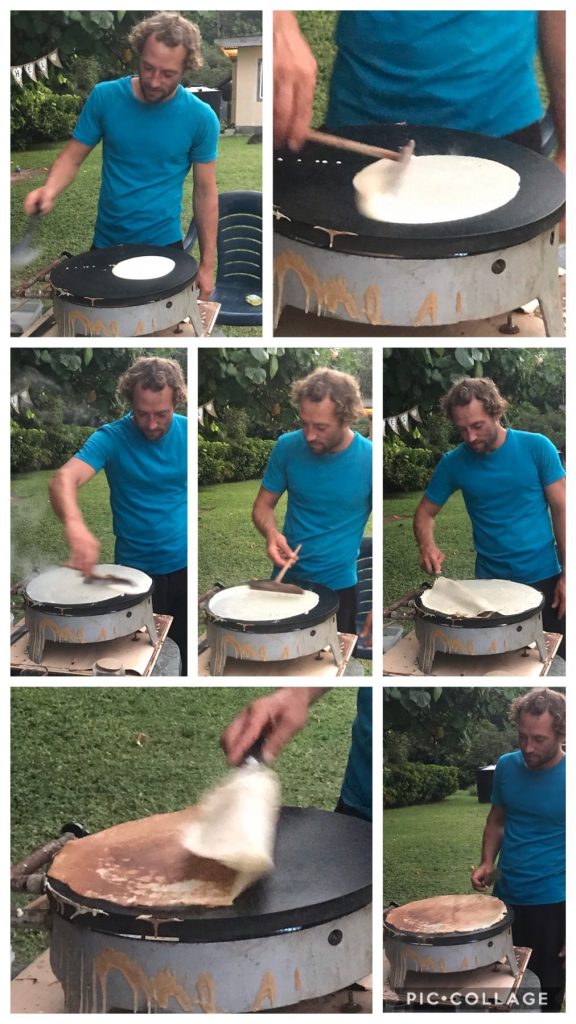 Crepe lessons in Taravai