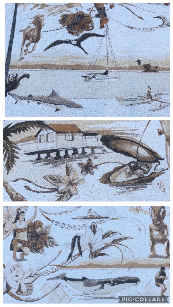 Valerie's Sand Artwork