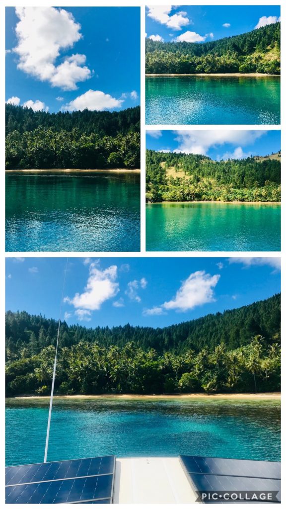 Baie Onemea anchorage in all its beauty