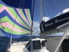 Sailing inside Rangiroa lagoon